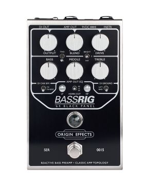 ORIGIN EFFECTS BassRIG ´64 BLACK PANEL