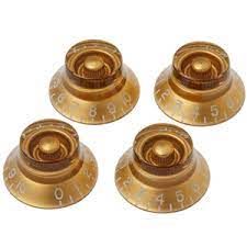 GIBSON Top Hat Knobs (Gold)(4 kpl) Oulu