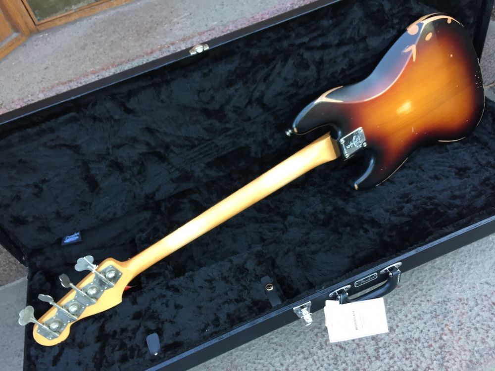 Fender jazz bass 60th anniversary road worn Clearance