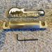 LEFTHANDED MUSIC CITY BRIDGE "THE SAVVY" , COMPENSATED WRAPAROUND TAILPIECE, AGED