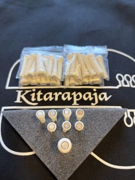 JOHN PEARSE BONE PEARL BRIDGE PINS  