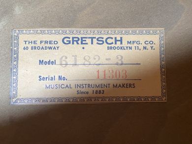 GRETSCH 6182-3 CORVETTE 1954