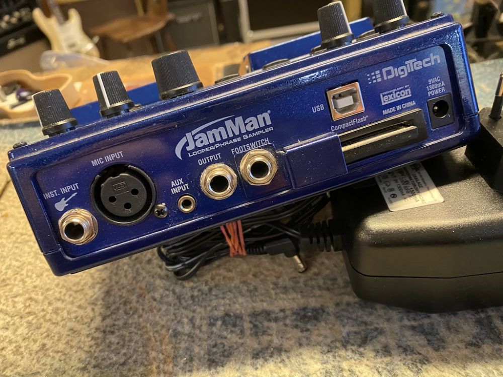 DIGITECH JAMMAN LOOPER/PHRASE SAMPLER Kitarapaja