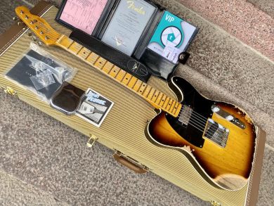 FENDER CUSTOM SHOP LIMITED EDITION 1953 HS TELECASTER CUSTOM HEAVY RELIC 2023