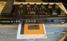 BOSS GT-100 COSM AMP EFFECTS PROCESSOR 2014
