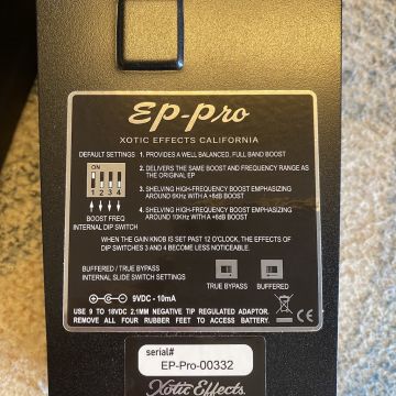 XOTIC EP-PRO