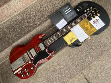 GIBSON 1964 SG STANDARD REISSUE WITH MAESTRO VIBROLA 2021