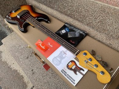 FENDER JAMES JAMERSON 1962 JAZZ BASS, 3-Tone Sunburst