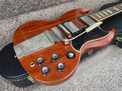 GIBSON MURPHY LAB 1964 SG STANDARD WITH MAESTRO VIBROLA, Heavy Aged 2022