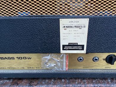 MARSHALL MODEL 1992 SUPER BASS 1969/70