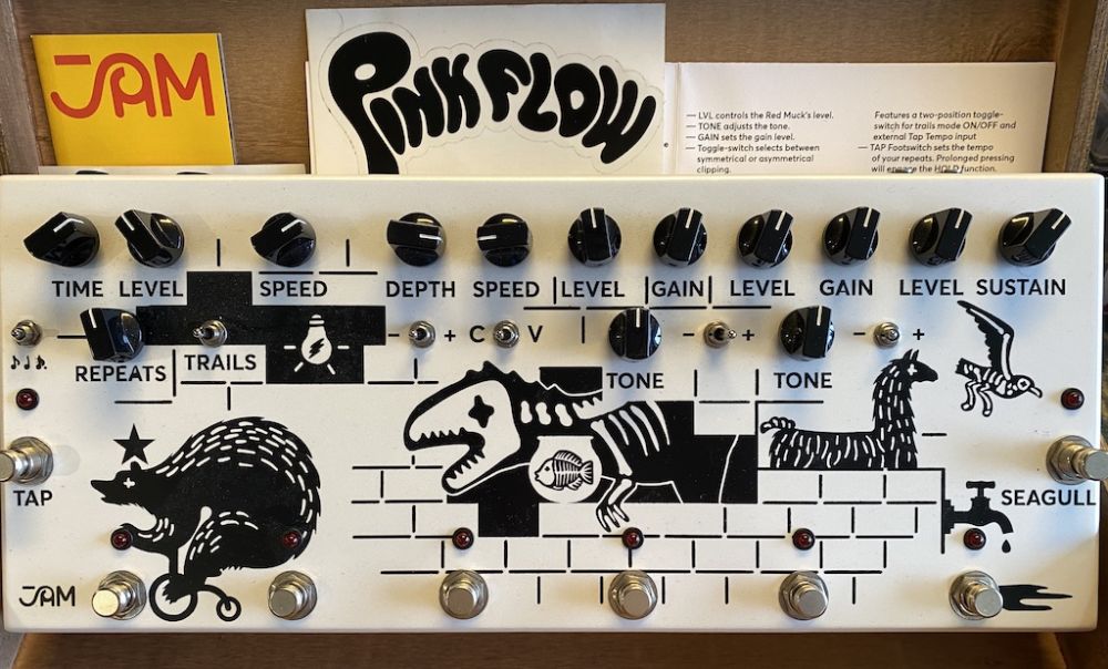 JAM PEDALS PINK FLOW Kitarapaja