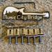 MUSIC CITY BRIDGE GROOVE MASTER SADDLES FOR STRAT, Polished