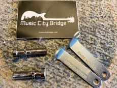 MUSIC CITY BRIDGE MCB LOCKING STUDS, NICKEL, METRIC !!!