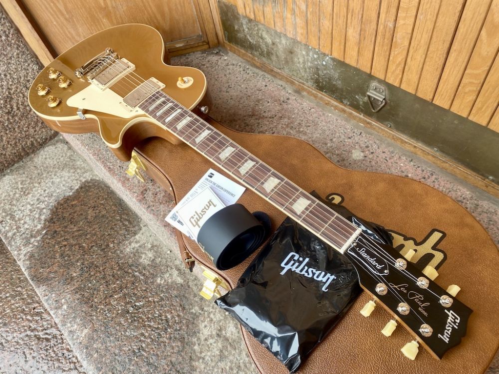 GIBSON LES PAUL STANDARD 50´s, Goldtop - Kitarapaja