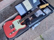 FENDER CUSTOM SHOP 1963 TELECASTER, JOURNEYMAN RELIC, Aged Fiesta Red