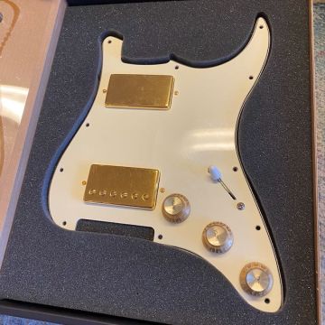 PREWIRED STRATOCASTER / WARMOTH PICKGUARD 