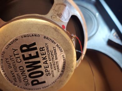 SOUND CITY B120 HEAD & B140 4X12" CABINET, 70´S