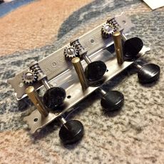 NATIONAL VINTAGE TUNERS, BLACK/ENGRAVED/SLOTTED