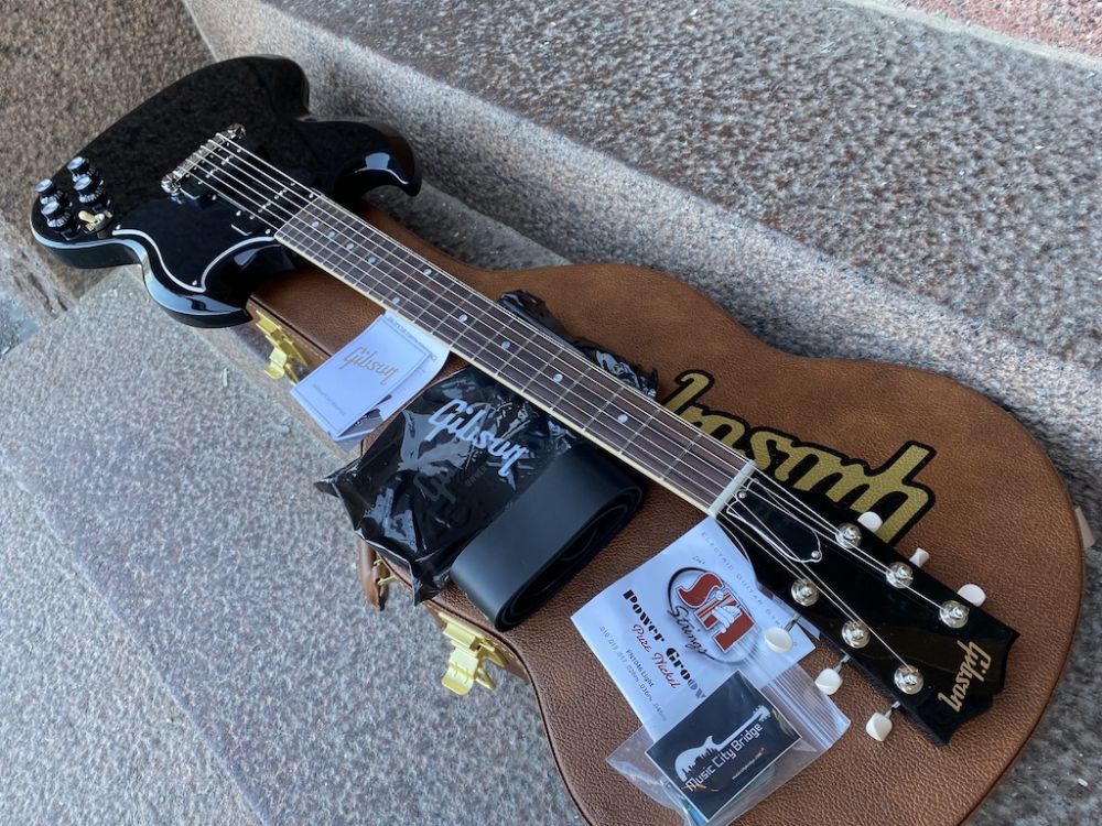 GIBSON SG SPECIAL, Ebony - Kitarapaja