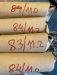 NOS MINIWATT BY MULLARD EL34/Xf2 MATCHED QUARTET, early 60´s