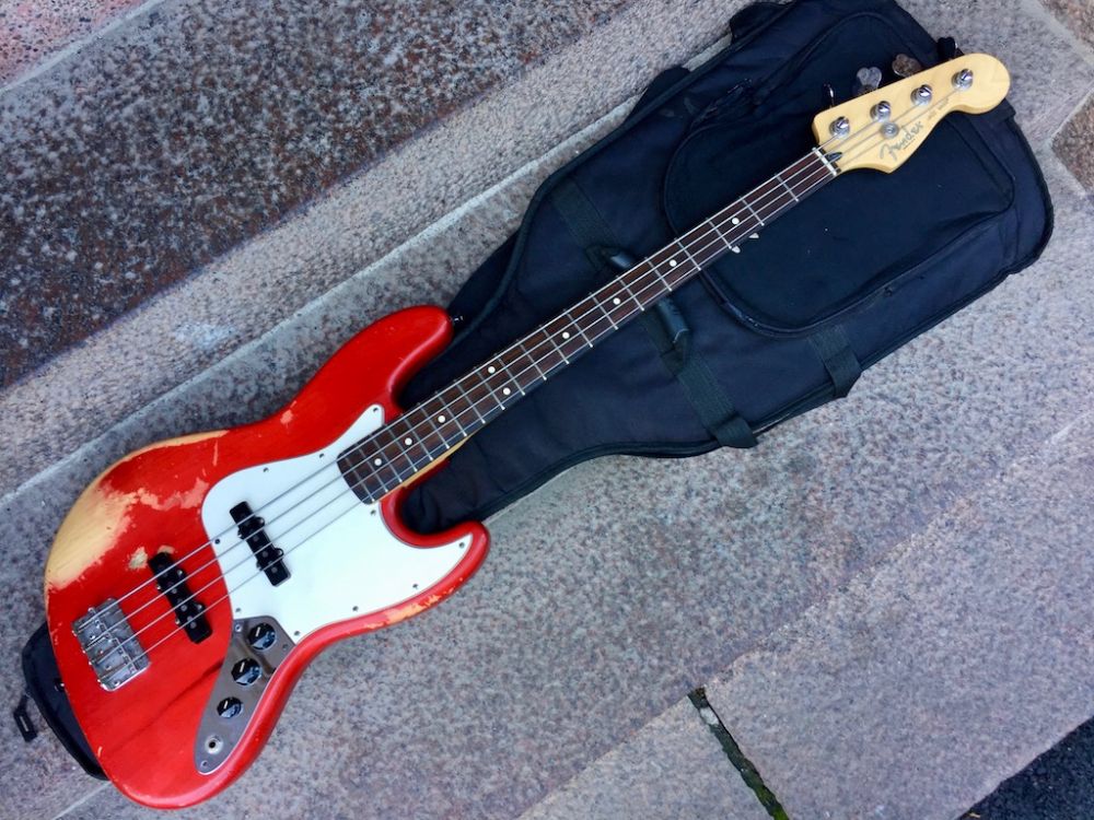 FENDER HIGHWAY ONE JAZZ BASS 2005 Kitarapaja
