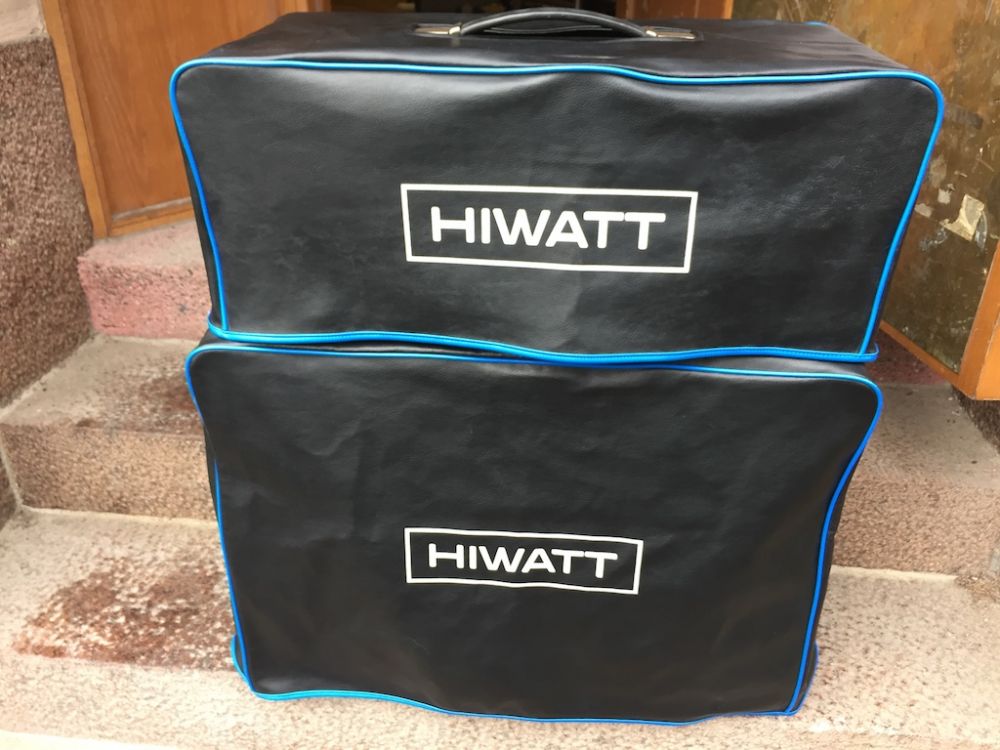 Hiwatt Custom Dr504 Head 1974 Se2121f 2x12 Cabinet 2006 Kitarapaja