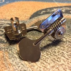 Gotoh 4-in-line Open Gear Nickel Bass Keys, Leftie