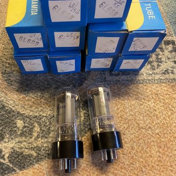 NOS REFLEKTOR 6L6GB MATCHED PAIR