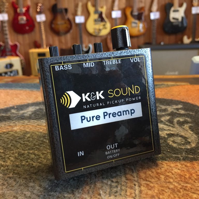 K&K PURE PREAMP Kitarapaja