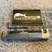 MUSIC CITY BRIDGE "STUD FINDER", COMPENSATED WRAPAROUND TAILPIECE, NICKEL