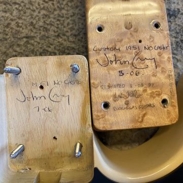 FENDER JOHN CRUZ MASTERBUILT 1951 NOCASTER NOS 2006