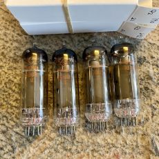 6N14N/EL84 POWER TUBE SETS (matched quad)