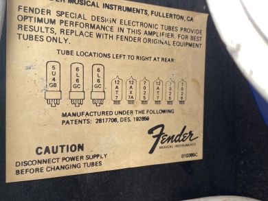 FENDER VIBROLUX REVERB 1980