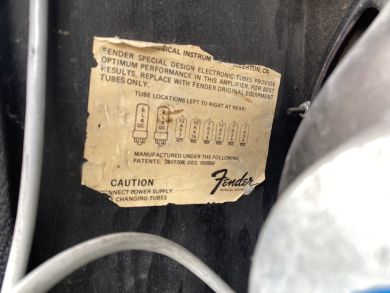 FENDER PRO REVERB 1980