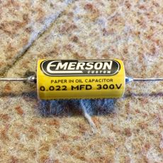 EMERSON CUSTOM 0.022UF 300V PAPER IN OIL TONE CAPACITOR