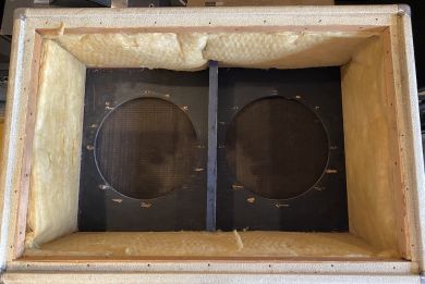 FENDER BANDMASTER 2X12 CABINET 1963, No Speakers