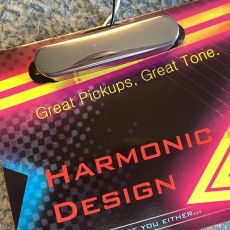 HARMONIC DESIGN MINI STRAT TELE NECK PU