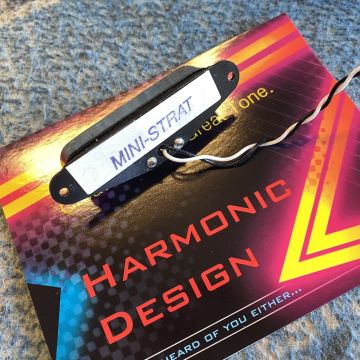 HARMONIC DESIGN MINI STRAT TELE NECK PU
