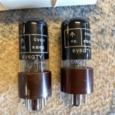 BRIMAR/CV511 6V6GTY PAIR