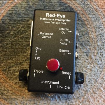 RED-EYE INSTRUMENT PREAMPLIFIER, NEW VERSION Oulu