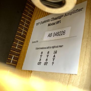 FENDER ´57 CUSTOM CHAMP 2023