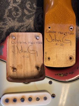 FENDER JOHN CRUZ MASTERBUILT 1961 STRATOCASTER RELIC 2020