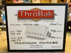 THROBAK SLE-101 MXV SET, SHINY NICKEL 