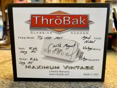 THROBAK PG-102 MXV PETER GREEN P.A.F. SET, AGED NICKEL w/MAGNET FLIP