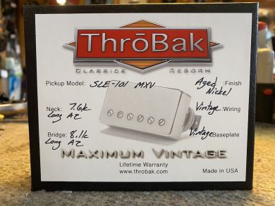THROBAK SLE-101 MXV SET, AGED NICKEL