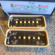 LOLLAR P-90 ALNICO POLE SOAPBAR SET, CREAM 2024