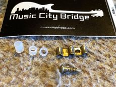 MUSIC CITY BRIDGE THREE STRING TREE, STRING RETAINER, AGED Oulu