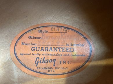 GIBSON BARNEY KESSEL REGULAR 1968
