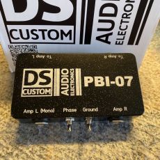 DS CUSTOM PBI-07, Dual Amp Pedalboard Interface with Isolation & Mono Summing