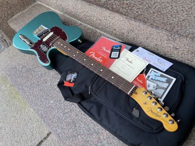 FENDER AMERICAN PROFESSIONAL CLASSIC HOTSHOT TELECASTER, Faded Sherwood Green Metallic